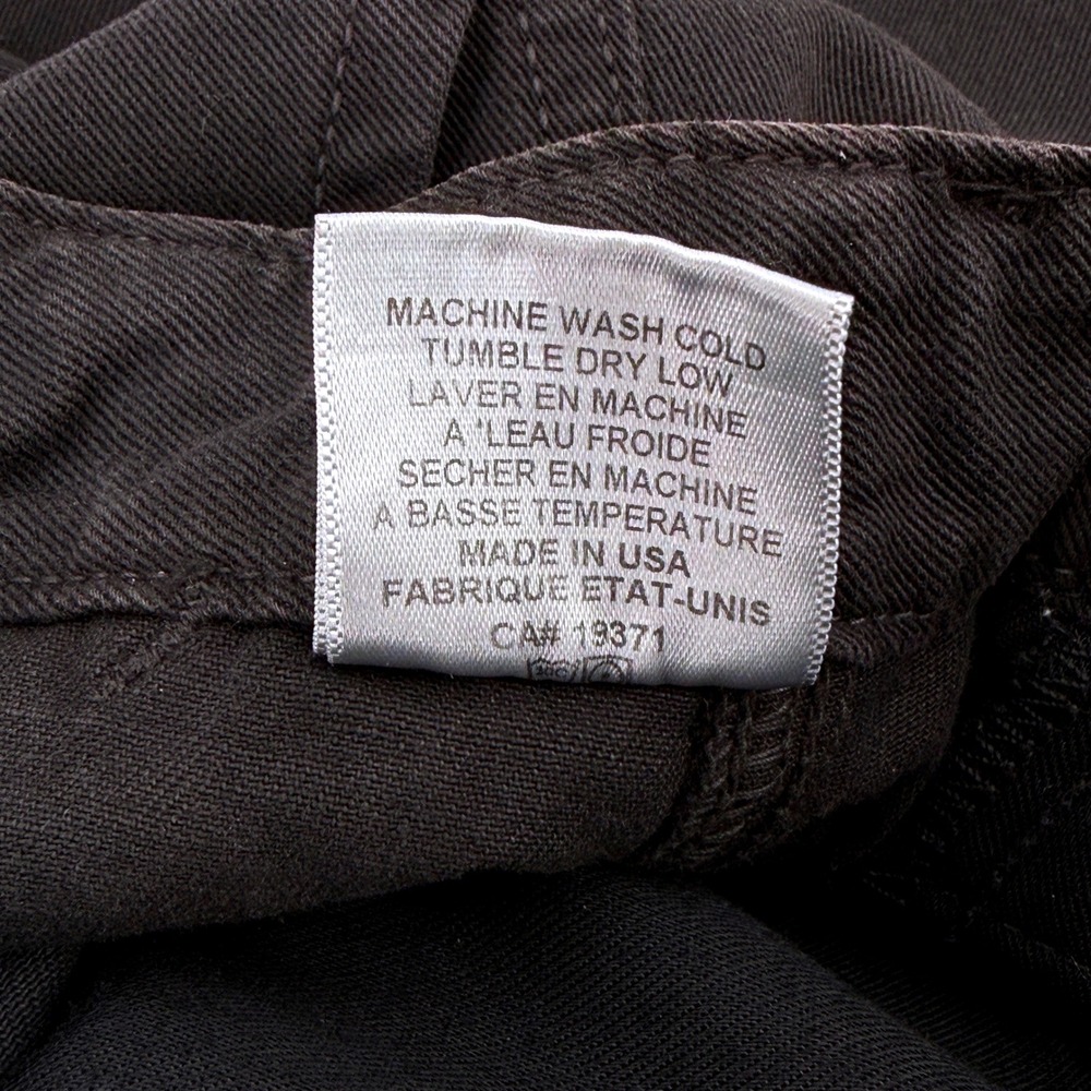 RE/DONE ORIGINALS Cargo Utility Pants Womens‎ Size 24 Washed Black Cotton NWT - Picture 8 of 16